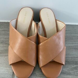 Cole Haan Women's Brown Mules